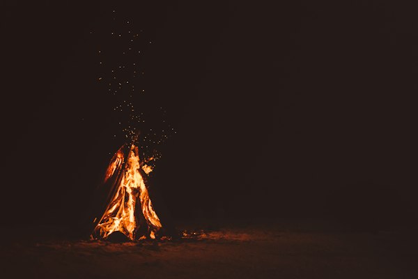 Campfire stories night